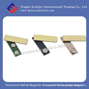 NdFeB Neo Neodymium Ferite AlNiCo Samarium Cobalt Magnetic Material Badge